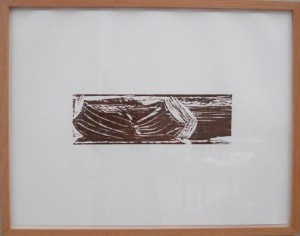 Joseph Beuys - Holzschnitte: Gletscher, 1950/1973-74, woodcut, hand-printed in brown on wove, in portfolio