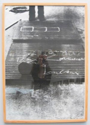 Joseph Beuys - im Kopf und im Topf, 1978, silkscreen on cardstock with pencil