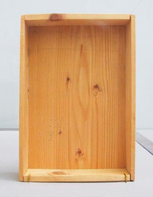 Joseph Beuys - Intuition, 1968, wooden box with pencil drawing