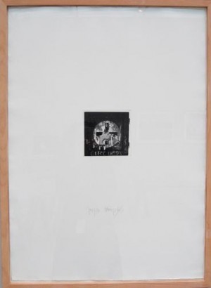 Joseph Beuys - L&#039;arte è una zanzara dalle mille ali (Art is a mosquito with a thousand wings), 1981, one of four photoetchings on wove in cloth portfolio