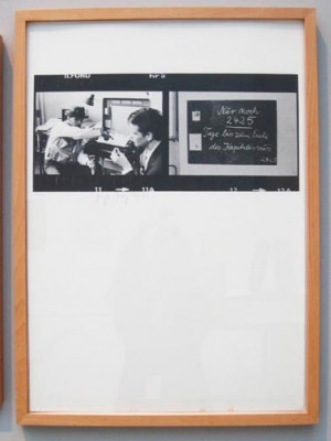 Joseph Beuys - Nur noch 2425 Tage .... (Only 2425 Days More....), 1980, offset on cardstock