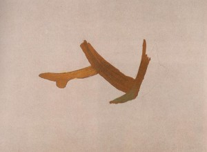 Joseph Beuys - ohne Titel, aus dem Portfolio Spur II, 1977