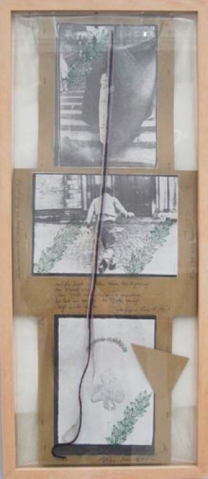 Joseph Beuys - Plakat-Kreuz Friedens feier, 1972