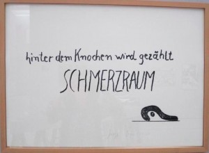 Joseph Beuys - Schmerzraum (Chamber of Pain), 1984, silkscreen on paper