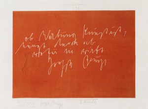 Joseph Beuys - Schwelle, 1984