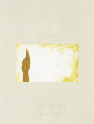 Joseph Beuys - Suite Schwurhand: Schwurhand (Suite Oath Hand: Oath Hand), 1980