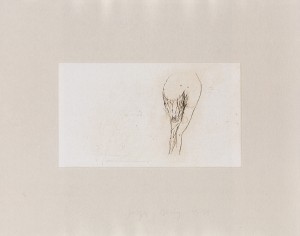 Joseph Beuys - Frauentorso aus der Suite Tränen, 1985