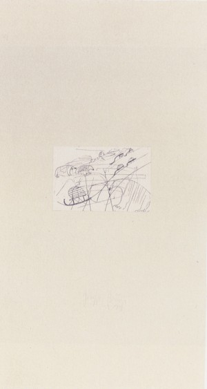 Joseph Beuys - Nordpol aus der Suite Tränen, 1985