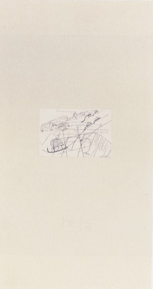 Joseph Beuys - Nordpol aus der Suite Tränen (North Pole from Suite Tears), 1985