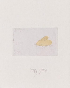 Joseph Beuys - Suite Zirkulationszeit: junger Hase (Suite Circulation Time: Young Hare), 1982