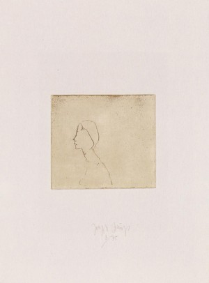 Joseph Beuys - Suite Zirkulationszeit: Kopf H.B., 1982