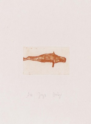 Joseph Beuys - Suite Zirkulationszeit: Meerengel Robbe 1, 1982