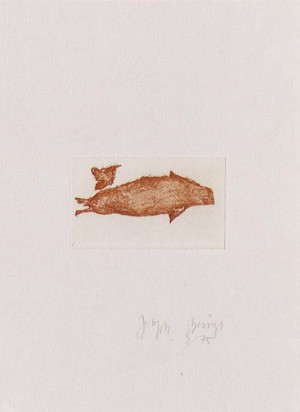 Joseph Beuys - Suite Zirkulationszeit: Meerengel Robbe 3, 1982