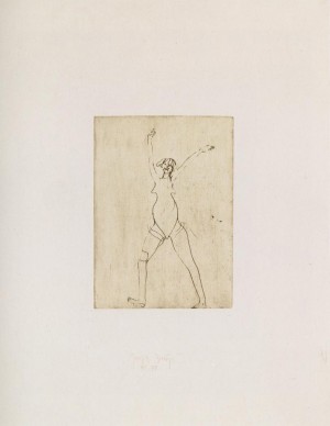 Joseph Beuys - Suite Zirkulationszeit: o.T. [Mädchen], 1982