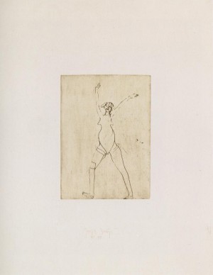 Joseph Beuys - Suite Zirkulationszeit: o.T. [Mädchen], 1982
