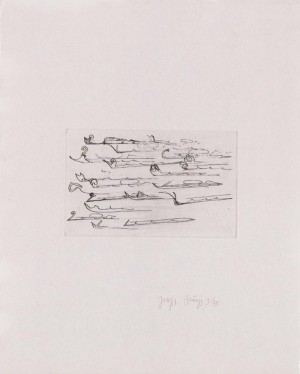 Joseph Beuys - Suite Zirkulationszeit: Urschlitten 2, 1982