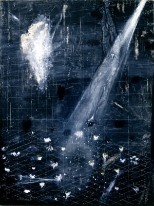 Ross Bleckner - Prayer (for a friend), 1993, oil on linen