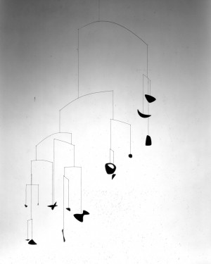 Alexander Calder - Untitled, circa 1941, sheet metal, paint, string and wire