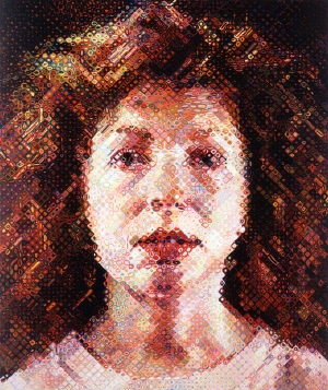 Chuck Close - April, 1990-91