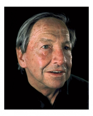 Chuck Close - Robert Rauschenberg, 1996, four color digital ink jet prints mounted to aluminum panel
