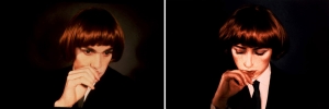 Cindy Sherman - Untitled (Richard Prince and Cindy Sherman), 1980, two Ektacolor photographs