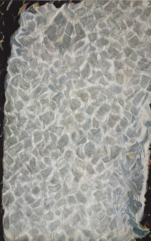 Sam Francis - Grey, 1954-55, oil on canvas