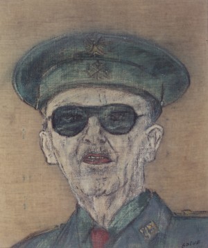 Leon Golub - Francisco Franco (1975), 1976