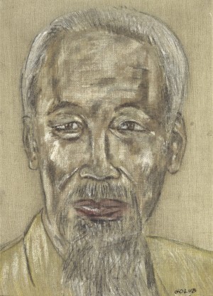 Leon Golub - Ho Chi Minh (1967), 1976