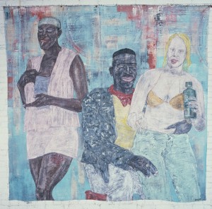 Leon Golub - Horsing Around III, 1983, acrylic on linen