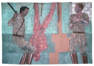 Leon Golub - Interrogation I, 1980-81