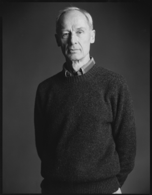 Timothy Greenfield‐Sanders - Portrait of Richard Artschwager, 1992, black and white photograph