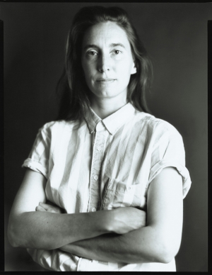 Timothy Greenfield‐Sanders - Portrait of Jenny Holzer, 1986