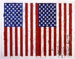 Jasper Johns - Flags I, 1973