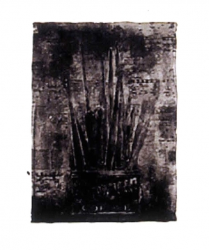 Jasper Johns - Savarin 1 (Cookie), 1978, lithograph on Richard de Bas paper