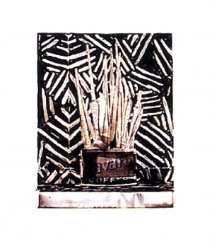 Savarin 5 (Corpse and Mirror) - Jasper Johns | The Broad