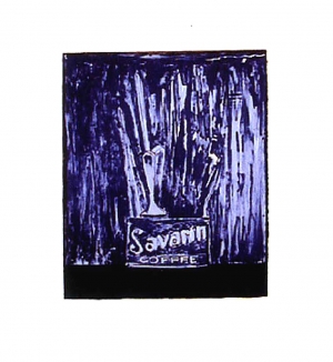 Jasper Johns - Savarin 6 (Blue), 1979