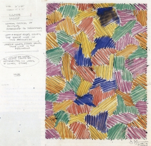 Jasper Johns - Untitled (Study for Cicada), 1978