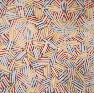 Jasper Johns - Untitled, 1975, oil and encaustic on canvas (four panels)