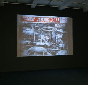 William Kentridge - Other Faces, 2011, 35 mm film transferred to DVD and hard drive; 9 min 54 sec looped, with sound