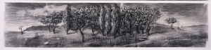 William Kentridge - Drawing from Il Ritorno d&#039;Ulisse (The Return of Ulysses), 1998, charcoal and colored chalks on on paper