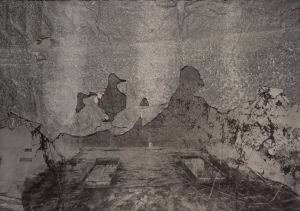 Anselm Kiefer - Euphrat und Tigris, 1986-89, original photograph on treated lead in a glazed steel frame