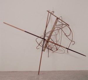 Imi Knoebel - Sol le Fig, 1983-87, found objects, metal and wood