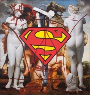Jeff Koons - Antiquity (Daughters of Leucippus), 2010-2012, oil on canvas