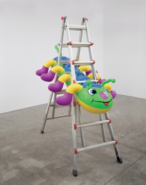 Arte di strada Jeff Koons Balloon Dog Graffiti | H. 18 cm