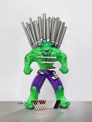 Jeff Koons - Hulk (Organ), 2004 - 2014, polychromed bronze and mixed media