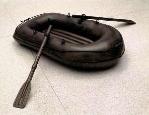Jeff Koons - Lifeboat, 1985, bronze