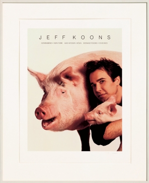 Jeff Koons - Art Magazine Ad, 1988-89, portfolio of four color lithographs
