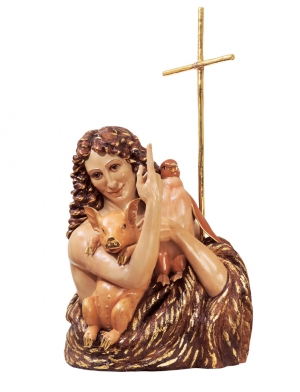 Jeff Koons - St. John the Baptist, 1988, porcelain