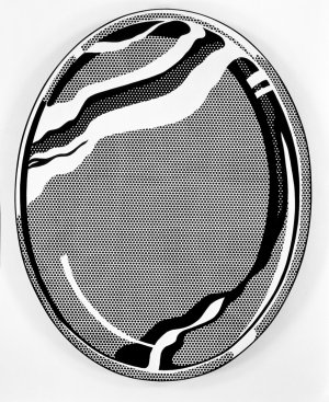 Roy Lichtenstein - Mirror #1, 1969