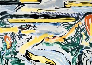 Roy Lichtenstein - River Valley, 1985